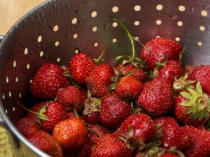 ingredientes para mermelada de fresa: fresas