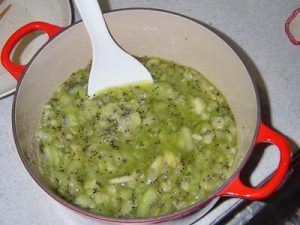 como hacer mermelada de kiwi